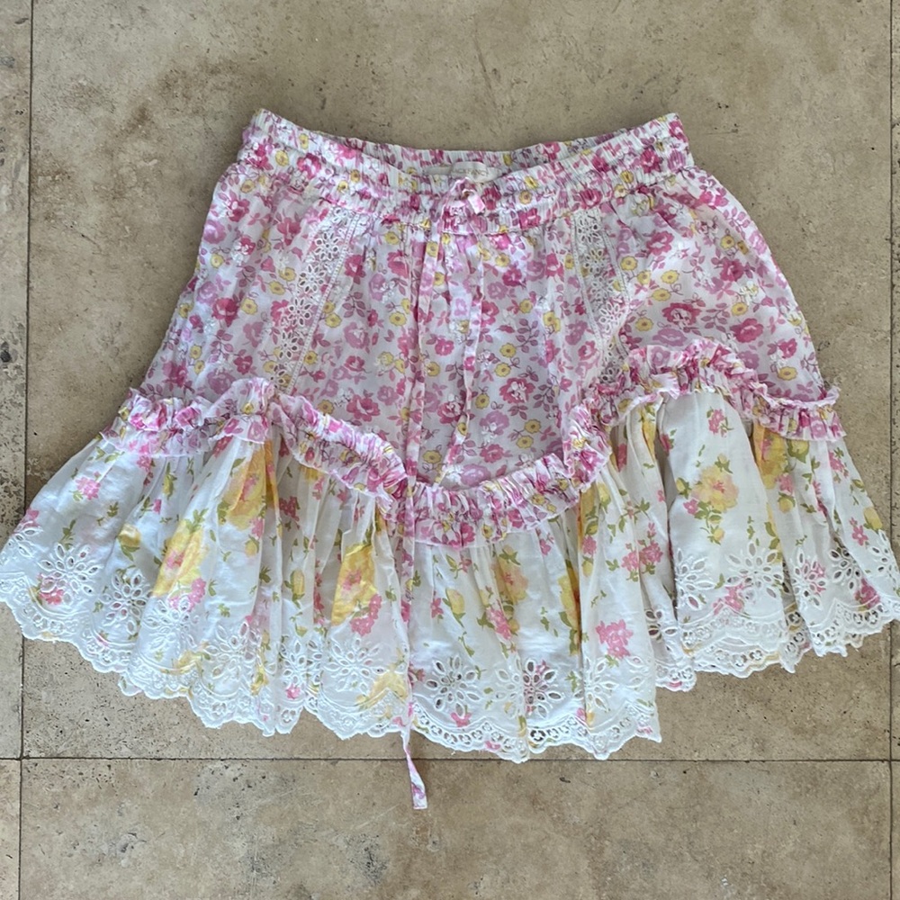 Love Shack Fancy skirt